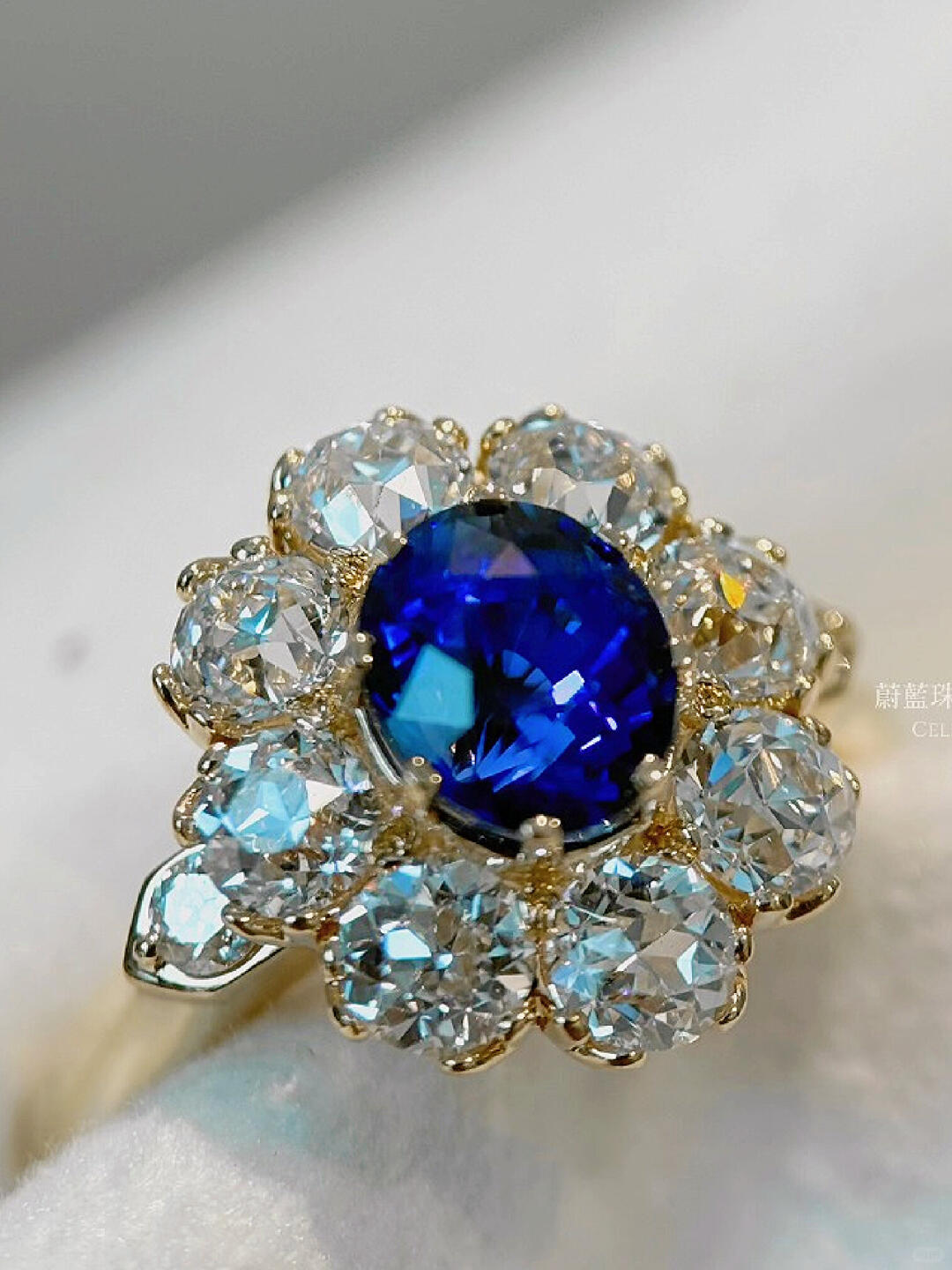 A Sapphire Ring Revisited Countless Times