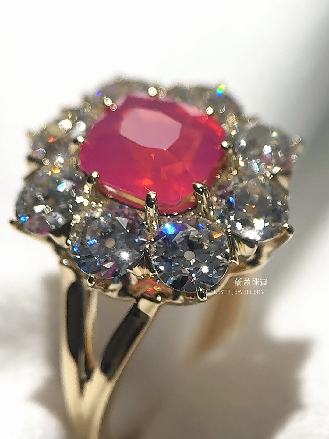 Retro Diamond Ring