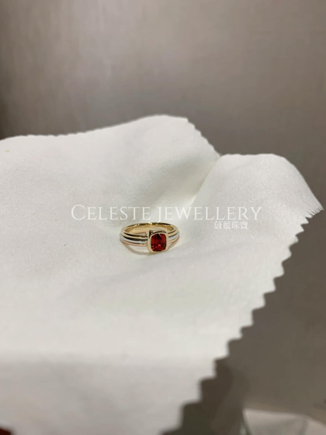 A Little Finger Ring in Renaissance Style